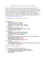 06.2 Certified Policy Review List of Policies