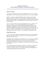 13. Safe Technology Utilization and Digital Citizenship