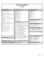 16. Meeting schedule 2019-20