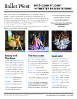 2018-19 Ballet West Performances