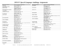 2018-19 school assignments July 2018