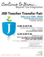 2023-24 Teacher Transfer Fair Poster