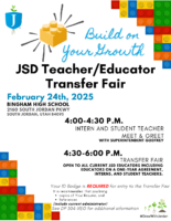 2024-25 Teacher Transfer Fair Poster