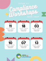 2026-2027 Compliance Workshops