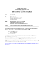 2026-27 Attendance Registrar BTS Training