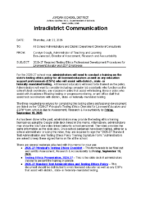 2026-27 Testing Ethics Professional Development (Procedures and Reminders)