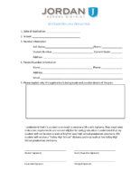 24-Credit Diploma Application 2024 Fillable Form