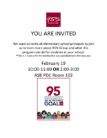 95% Elementary Principal Flyer