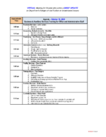 AGENDA for VIRTUAL Bus. & Aux Serv.Training 2024 (updates)