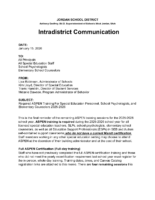 ASPEN Memo January 2026