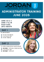 Administrator Training Flyer