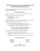 Adobe Connect Group Flyer