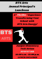 BTS Principal Luncheon Flyer