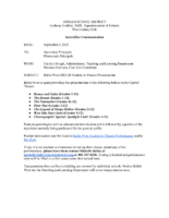 Ballet West 2025-26 Student In-Theater Presentations