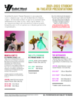Ballet West Performance Info