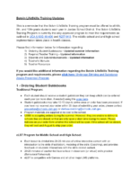 Botvin LifeSkills Training 2023-24 Updates