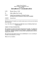 DUNAY, Sofi – District School