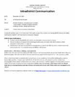 December 2025 Content Monitoring Over Holiday Break – Travis Hamblin