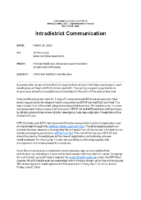 District Memo – CPR Course Reminder