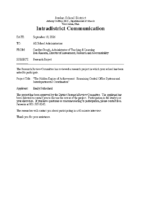 District School Memo – Emily Sutherland 2