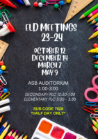 ELD Meetings 2023-24