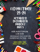 ELD Meetings 23-24