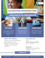 ELLevation Introduction Training Flyer