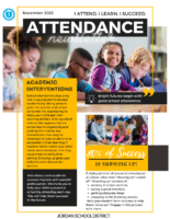 Elementary November Attendance Newsletter 2022