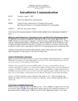 Fall 2025 Assessment Updates – Secondary