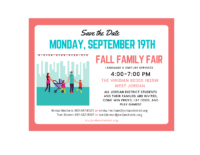 Fall Family Fair ENG Flyer