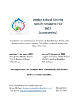 Family Resource Fair 2021 SP