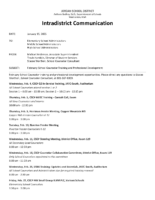 February 2026 Training Dates