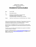 Field-Activity Trips Planning for the 2025-26 School Year Revised