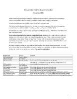 Field Trip Request and Budget Instructions