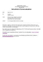 Fire Drill Required Within the First 10 School Days