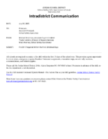 Fire Drill Required Within the First 10 School Days