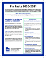 Flu Fact Sheet 2020-21
