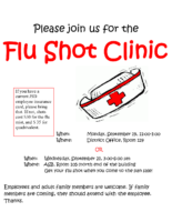 Flu Shot Clinic – DO and ASB