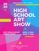 Flyer Poster 2020 HS Art Show