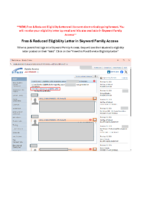 Free & Reduced Eligibility Letter in Skyward, step by step