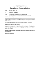 GILES, Micah – District School Memo