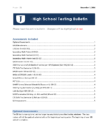 high-school-testing-bulletin-november-2016