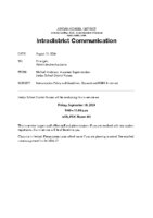 Immunization Policy and Guidelines