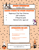 Interim Requirements 2025-26