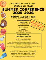 JSD SPED SUMMER CONFERENCE