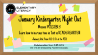 Kindergarten Night Out
