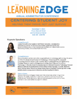 Learning Edge Flyer 2025