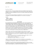 Letter to Parents – Superintendent Johnson 2018-19