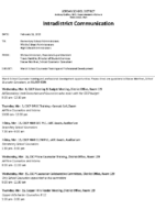 March Counselor Professional Development