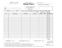 Mileage Report